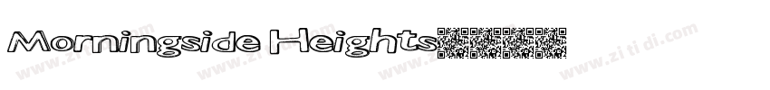 Morningside Heights字体转换